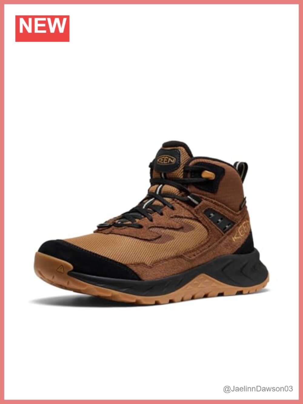 Waterproof Insulated Hiking Boots Leather KEEN.DRY -25F